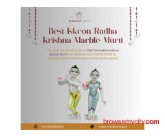 Best Iskcon Radha Krishna Marble Murti
