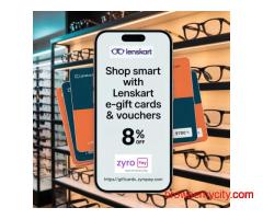 Shop Smart with Lenskart E-Gift Cards & Vouchers | 8% Off Across India