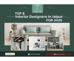 Top 8 Interior Designers in Jaipur for 2025
