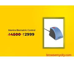 Mantra Biometric Control @ Rs 2999 Worth Rs 4500