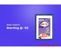 Baby Diapers Starting @ Rs 53