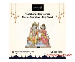Traditional Ram Darbar Marble Sculpture – Buy Direct