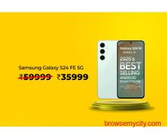 Samsung Galaxy S24 FE 5G @ Rs 35999 Worth Rs 59999