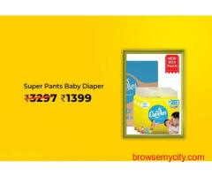 Super Pants Baby Diaper @ Rs 1399 Worth Rs 3297