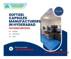 Softgel Capsules Manufacturers in Hyderabad