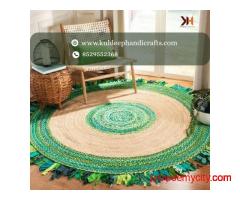 Decorate Your Floor with Stylish Chindi Round Rugs