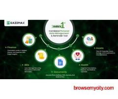 EazeMax: Smart Compliance Software for Indian Businesses and Personal Life