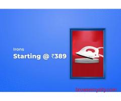 Irons Starting @ Rs 389