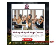 Ministry of Ayush Yoga Courses | Yoga Therapy Teacher Training Course