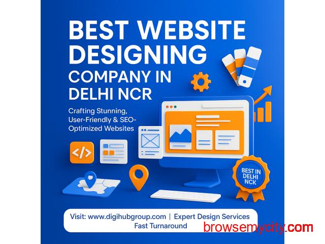 Top Website Designing Company in Delhi NCR for Creative & Modern Web Solutions - 1/1