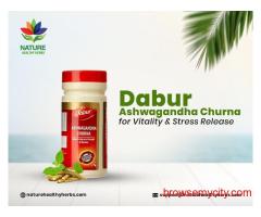 How to use Dabur Ashwagandha Churna