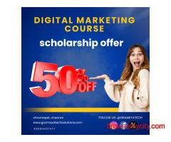 "Get up to 50% Scholarship on Digital Marketing Course. Limited Seats!"