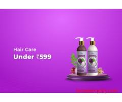 Get 3 Haircare Freebies on Orders over Rs 599