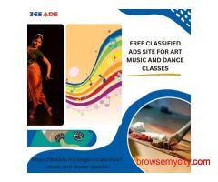 Free Classified Ads for Art, Music, and Dance Classes in India – 365ads