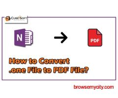 CubexSoft OneNote to PDF Converter