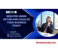 Register Under Udyam and Legalize Your Business Today