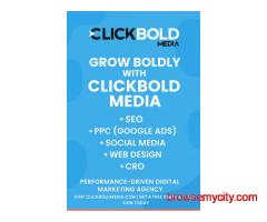 Grow Boldly with ClickBold Media!