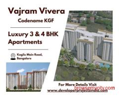 Vajram Vivera - 3 & 4 BHK Luxury Homes in Bangalore | Modern Living Near Manyata Tech Park