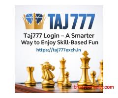 Taj777 Login – A Smarter Way to Enjoy Skill-Based Fun