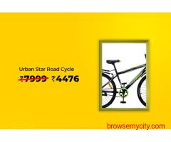 Urban Star Road Cycle @ Rs 4476 Worth Rs 7999