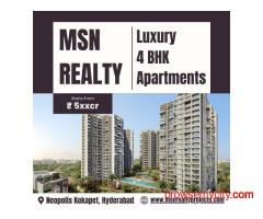 MSN Realty Neopolis 4 BHK Luxury Apartments Hyderabad | Ultra-Luxury Homes Financial District