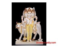 Premium Dattatreya Marble Statues for Sale