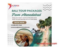 Discover Bali Tour Packages From Ahmedabad | Dazonn Travels
