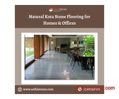 Natural Kota Stone Flooring for Homes & Offices