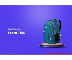 Backpacks From Rs 150 Only