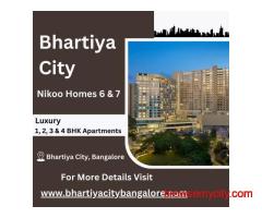 Bhartiya City Nikoo Homes - Luxury 1 to 4 BHK Apartments in Bangalore’s Smart Township