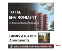 Total Environment - Premium 3 & 4 BHK Luxury Apartments in Hyderabad | Nature-Inspired Living