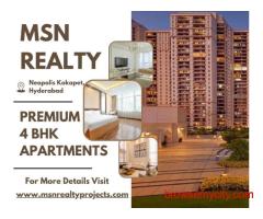 MSN Realty - Luxury 4 BHK Apartments in Hyderabad | Premium Homes for Modern Living
