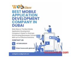 Top Mobile Application Development Company in Dubai - Web Glaze
