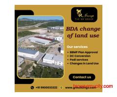 BDA change of land use in Bangalore