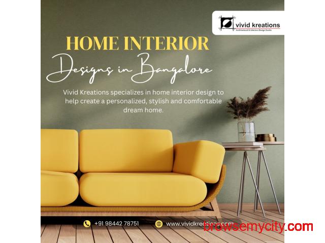 Home Interior Design in Bangalore | Interior Design Services in Bangalore - 1/1