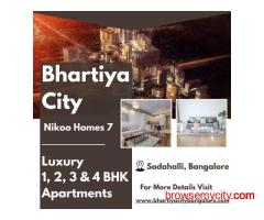 Bhartiya City Nikoo Homes Phase 7 | Luxury Apartments in Sadahalli North Bangalore