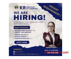 Hiring For All Competitive Faculties(For SSC, RRB , BANKING).