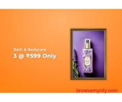3 Bath and Bodycare Products @ Rs 599 Only