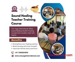 Sound Healing Teacher Training Course | Sound Healing Course in India