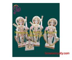Handmade Ram Darbar Statue with Hanuman Ji - Now Available at Best Prices