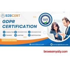 GDPR Certification in New York