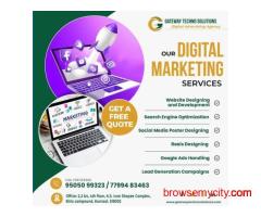 Gateway Techno Solutions | Creative Logo, Web Design & Digital Marketing