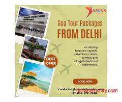Affordable Goa Tour Packages From Delhi | Dazonn Travels