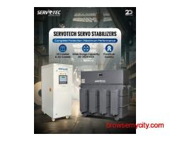 Servotech Servo Stabilizers – Complete Protection & Maximum Performance