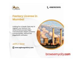 Professional Support for Factory License in Mumbai – Agile Regulatory