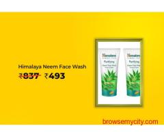 Himalaya Neem Face Wash (450 ml) @ Rs 493 Worth Rs 837