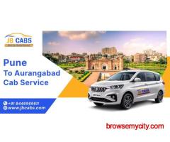 Pune to Aurangabad Cab Service | JB Cabs