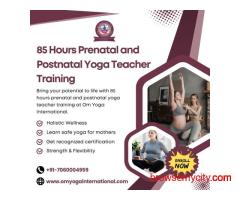 85 Hours Prenatal and Postnatal Yoga Teacher Training | Om Yoga International in Rishikesh, India