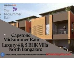 Capstone Midsummer Rain Villas 4 and 5 BHK in Bangalore