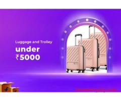 Luggage and Trolley Under Rs 5000